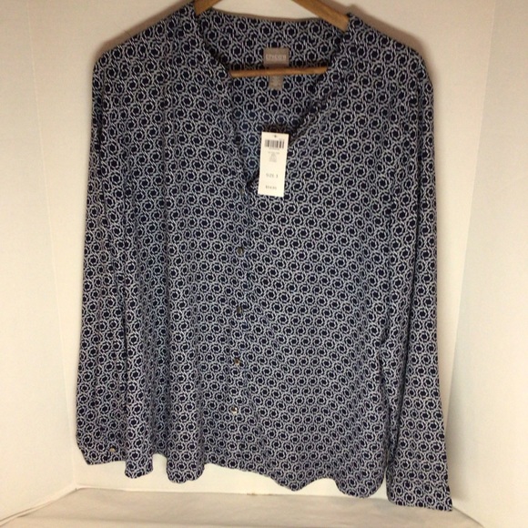 Chico's Tops - Chico’s “nautical links” button down